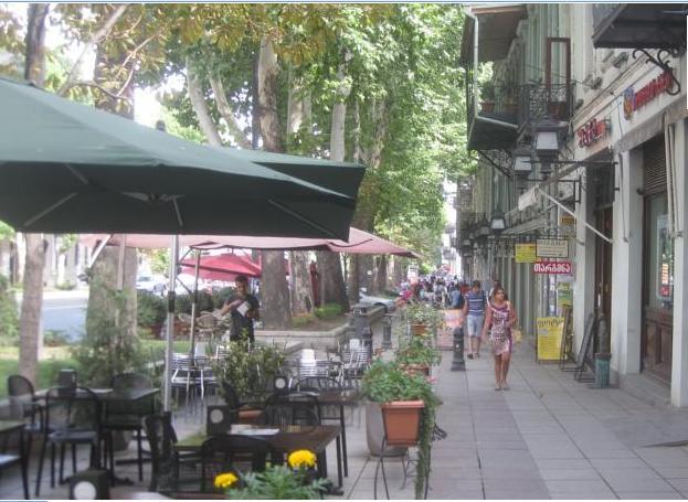 Evrika Apartments On Rustaveli Avenue Tbilisi Esterno foto